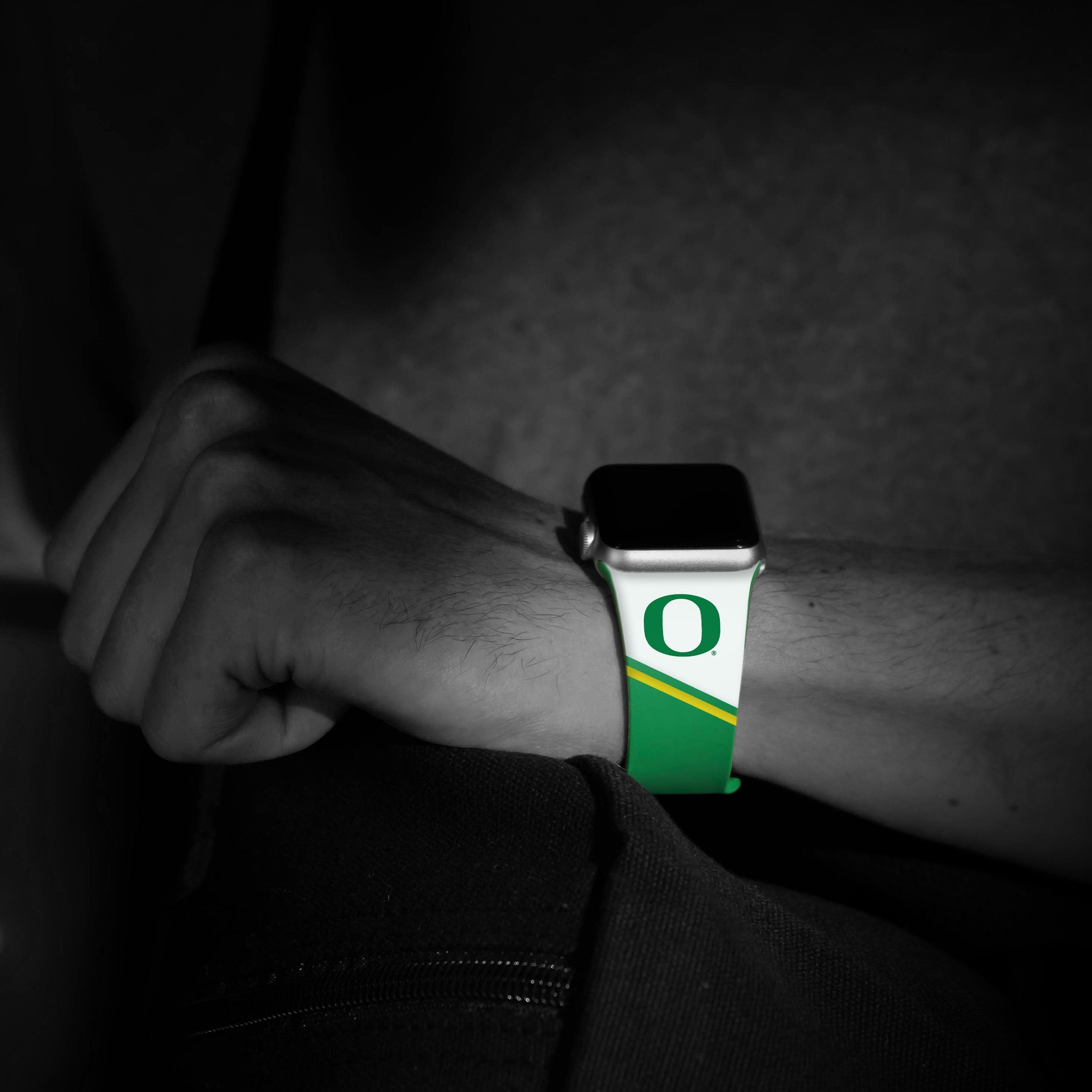 Oregon Ducks HD Apple Watch Band 19
