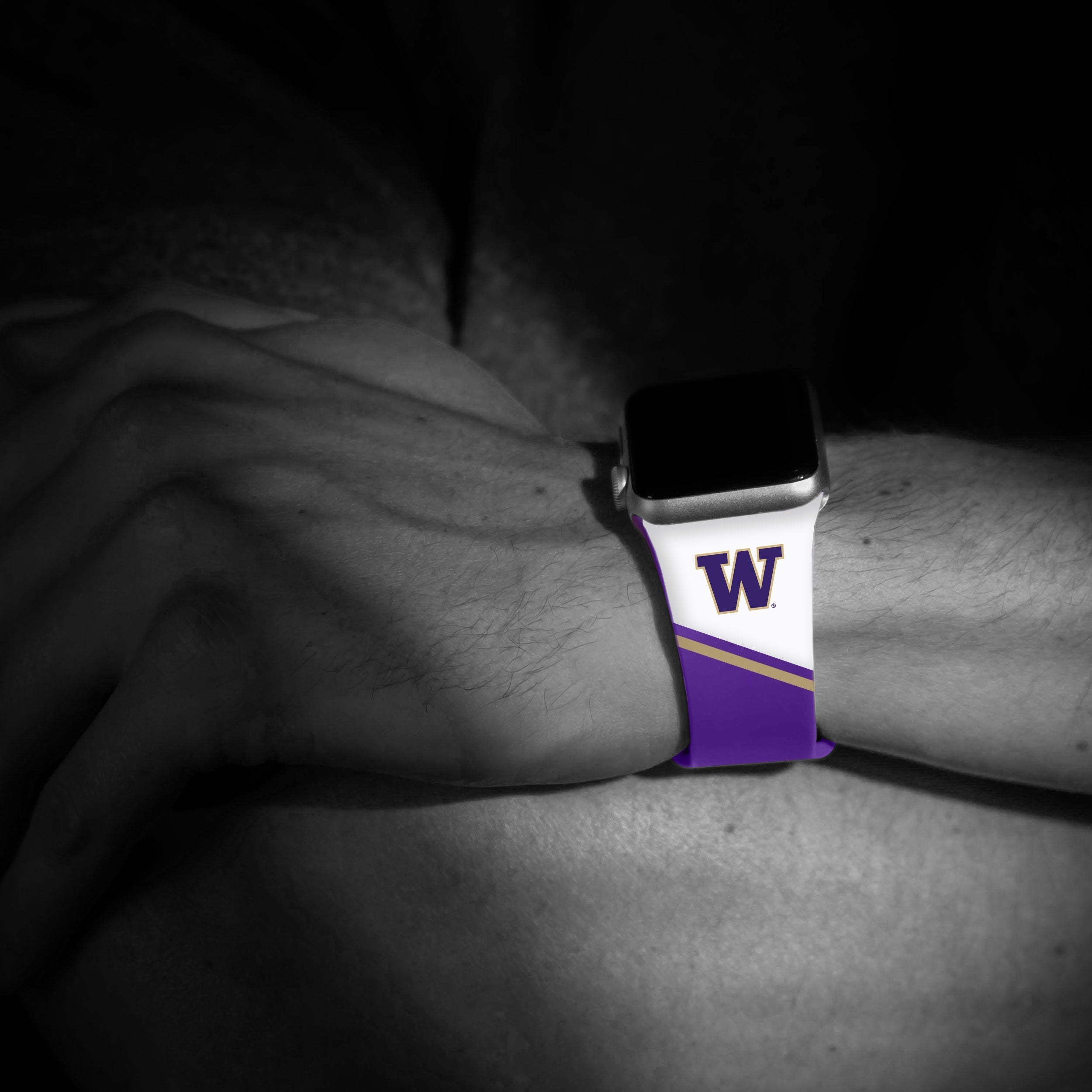 Washington Huskies HD Apple Watch Band 19