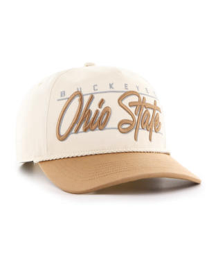 Ohio States Buckeyes -  Natural Condor Twill Hat, 47 Brand