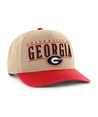 Georgia Bulldogs - City Line Khaki Hitch RF Hat, 47 Brand 2