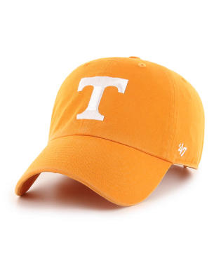 Tennessee Volunteers - Rocky Top Vibrant Orange Clean Up Hat, 47 Brand 1