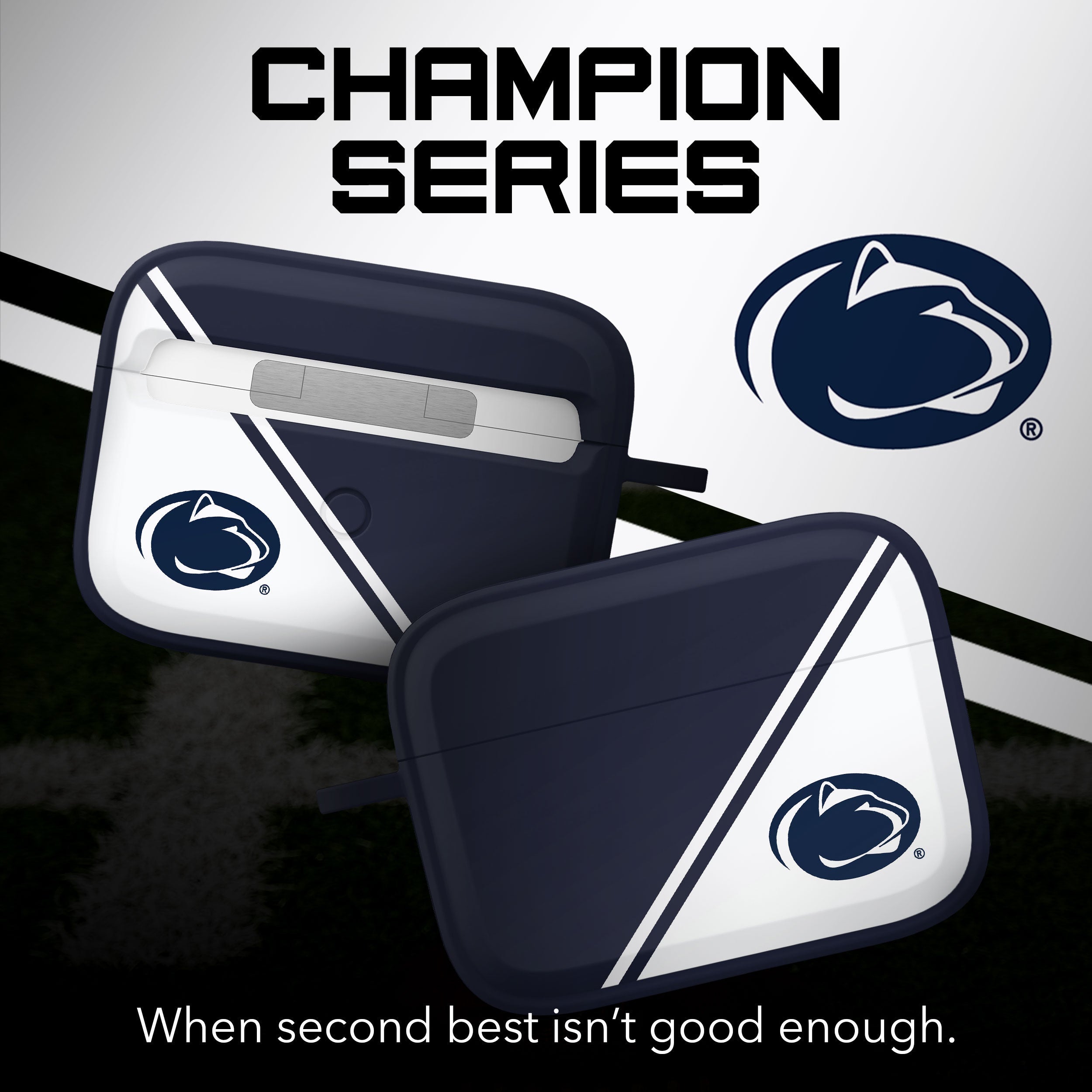 Penn State Nittany Lions HDX Champion Series Apple AirPods 1 & 2 Pro Case Cover 2