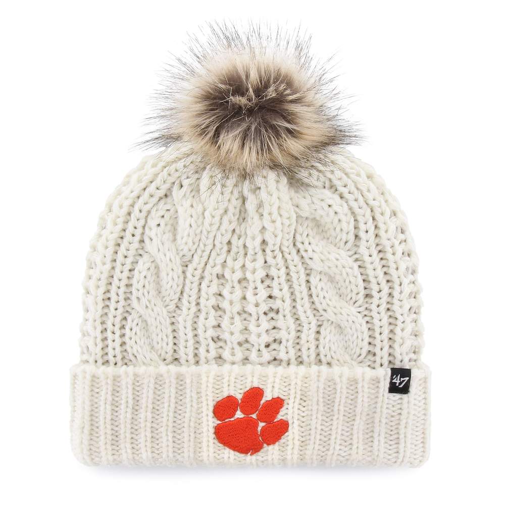 Clemson Tigers - Meeko Cuff Knit Women's Beanie, 47 Brand