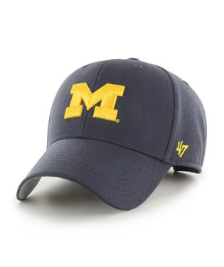 Michigan Wolverines - Navy MVP Hat, 47 Brand 1