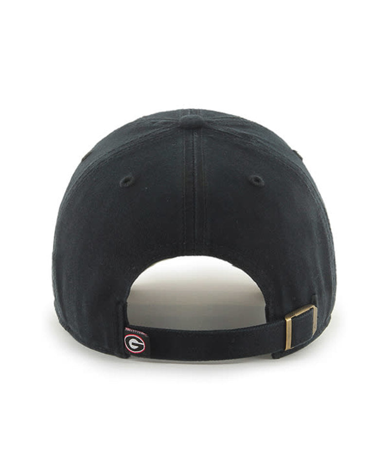 Georgia Bulldogs - Original Clean Up Black Hat, 47 Brand 2