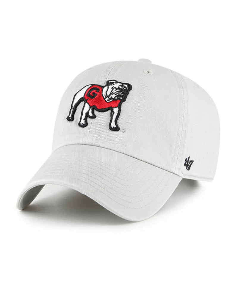 Georgia Bulldogs - Gray Clean Up Hat, 47 Brand 1