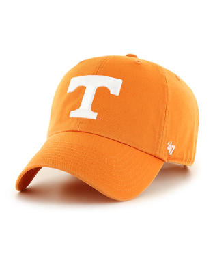 Tennessee Volunteers - Youth Vibrant Orange Clean Up Hat, 47 Brand 3