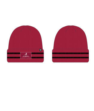Alabama Crimson Tide - Razor Red Sitka Cuff Knit, 47 Brand 3