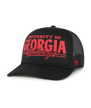 Georgia Bulldogs - Black Treadway Trucker FM Hat, 47 Brand 1