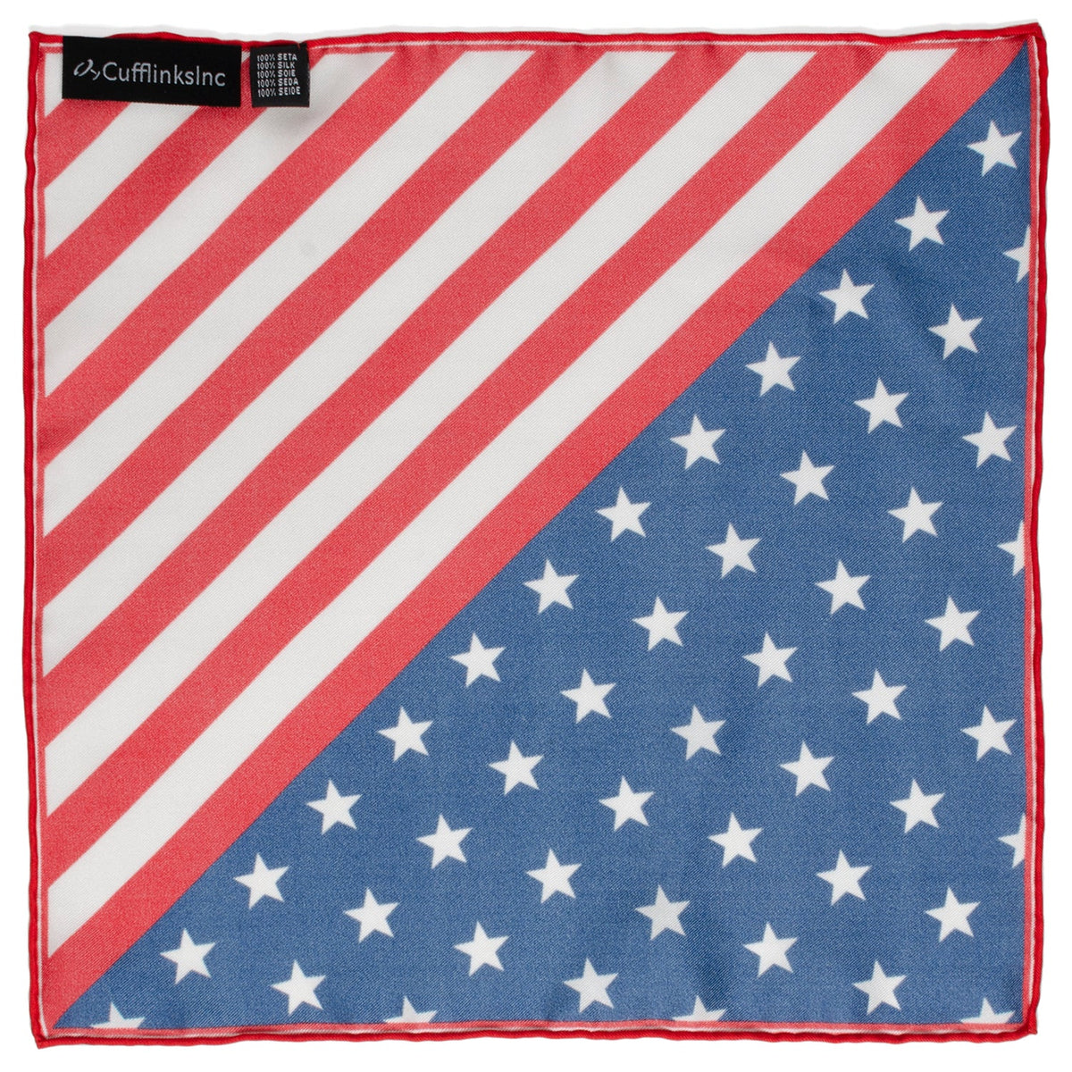 Stars and Stripes Pocket Square 3