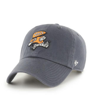 Tennessee Volunteers - H-Series Vintage Navy Clean Up W/ No Loop Label Hat, 47 Brand 1