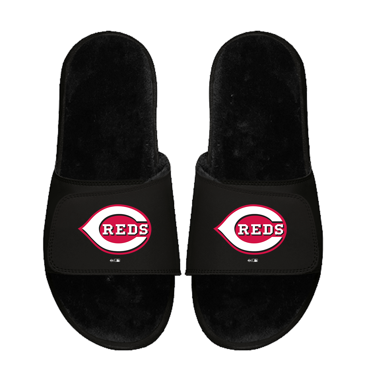 Cincinnati Reds Primary Black Fur 1