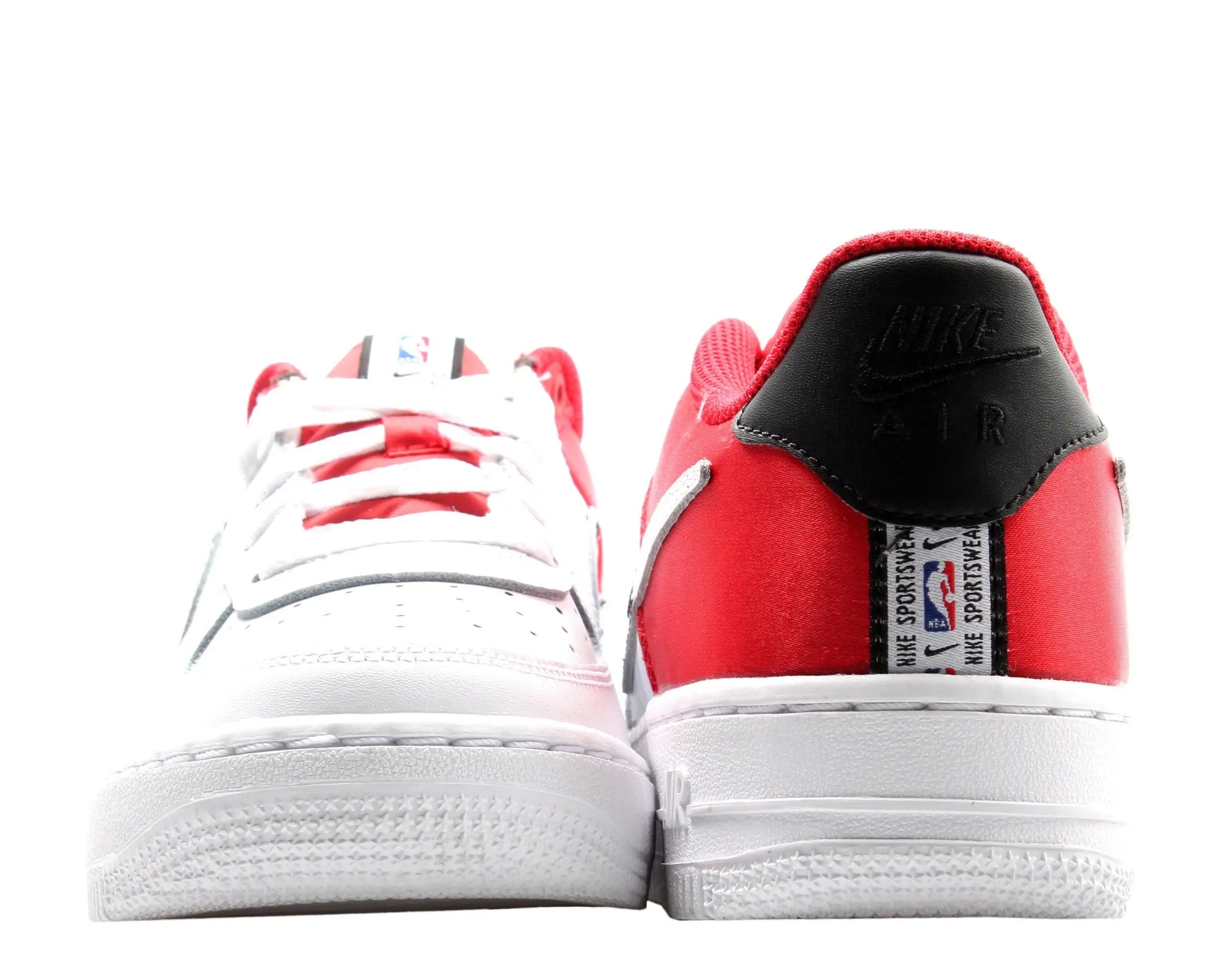 Nike Air Force 1 LV8 1 Big Kids Basketball Shoes University Red/White-Black 6