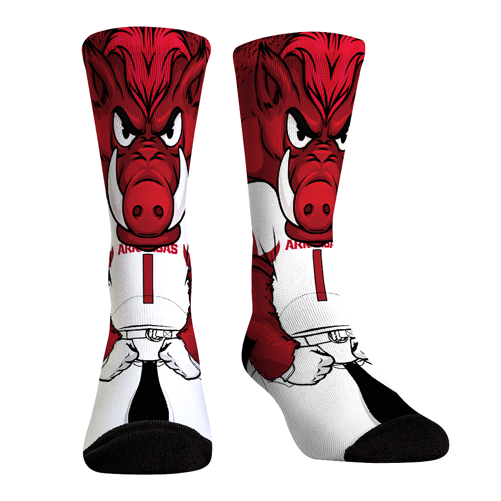 Arkansas Razorbacks - HyperOptic Mascot | Rock 'Em Socks