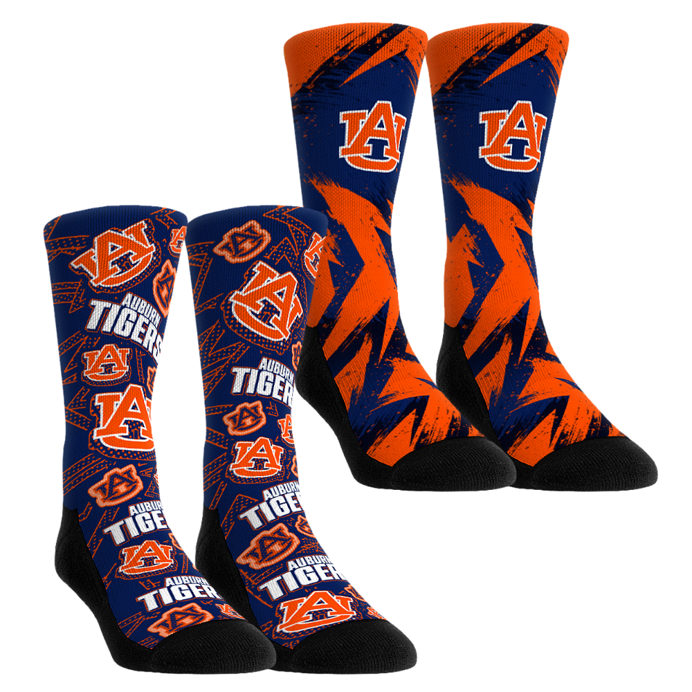 Auburn Tigers - Game Day 2-Pack | Rock 'Em Socks
