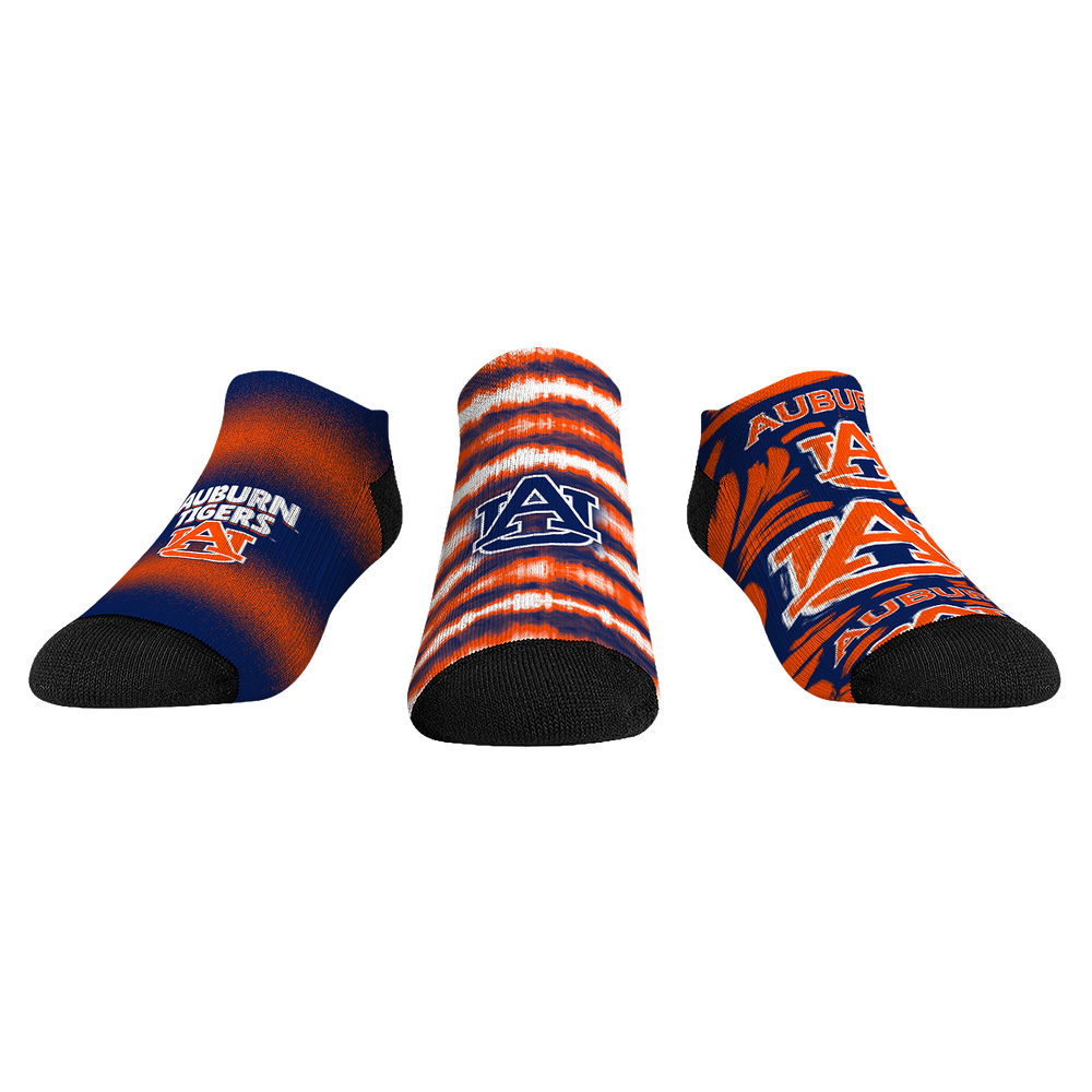 Auburn Tigers - Low Cut  - Make Some Noise (3-Pack)