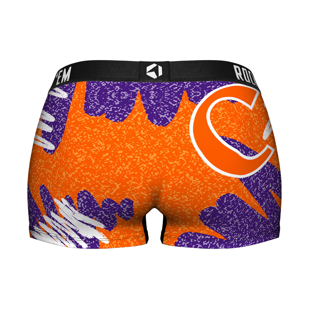 Women's Boy Shorts - Clemson Tigers - Team Blast | Rock 'Em Socks