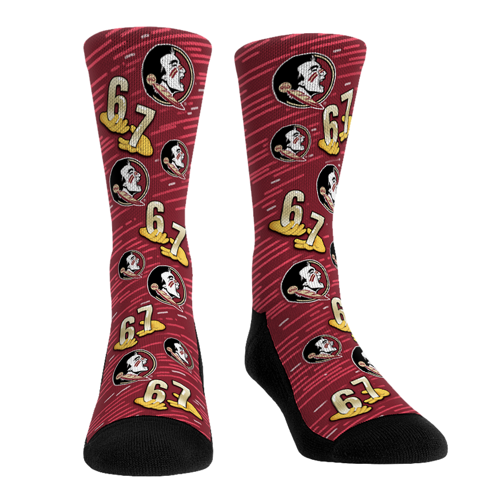 Florida State Seminoles - Six Seven All-Over | Rock 'Em Socks