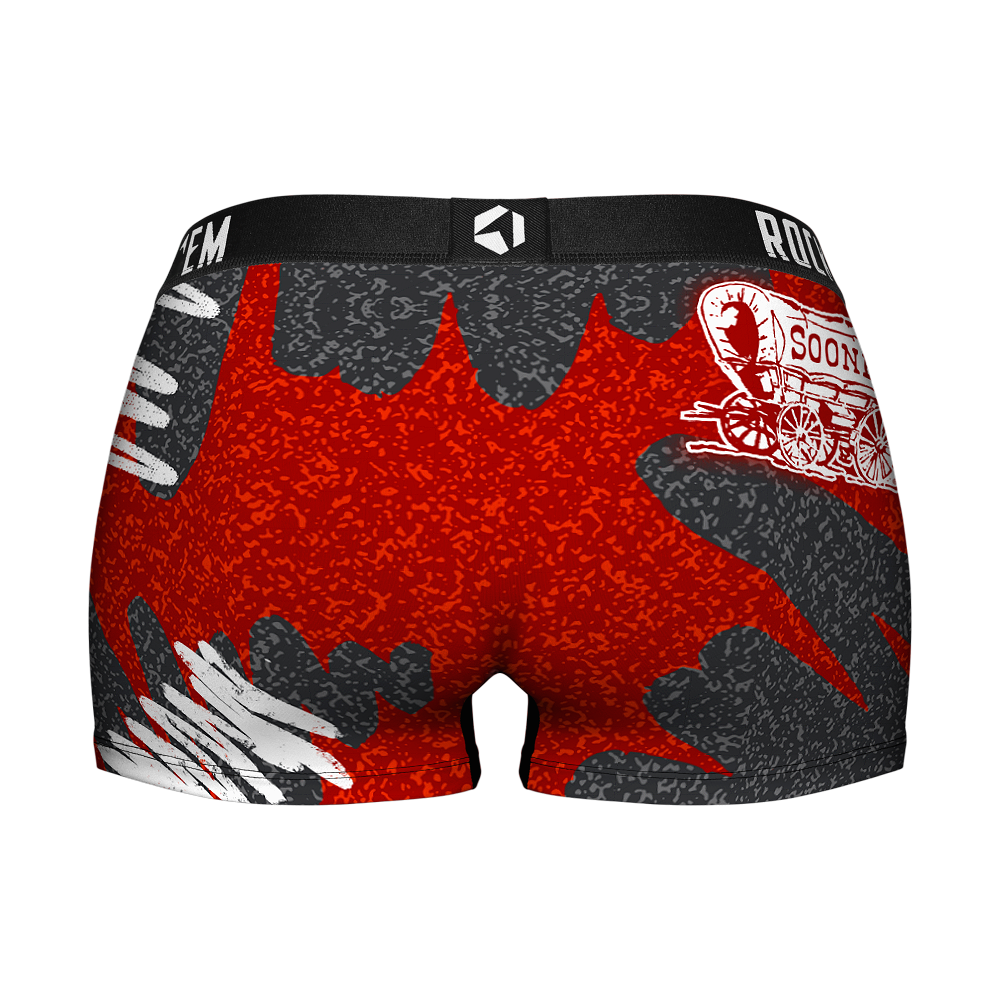 Women's Boy Shorts - Oklahoma Sooners - Team Blast | Rock 'Em Socks