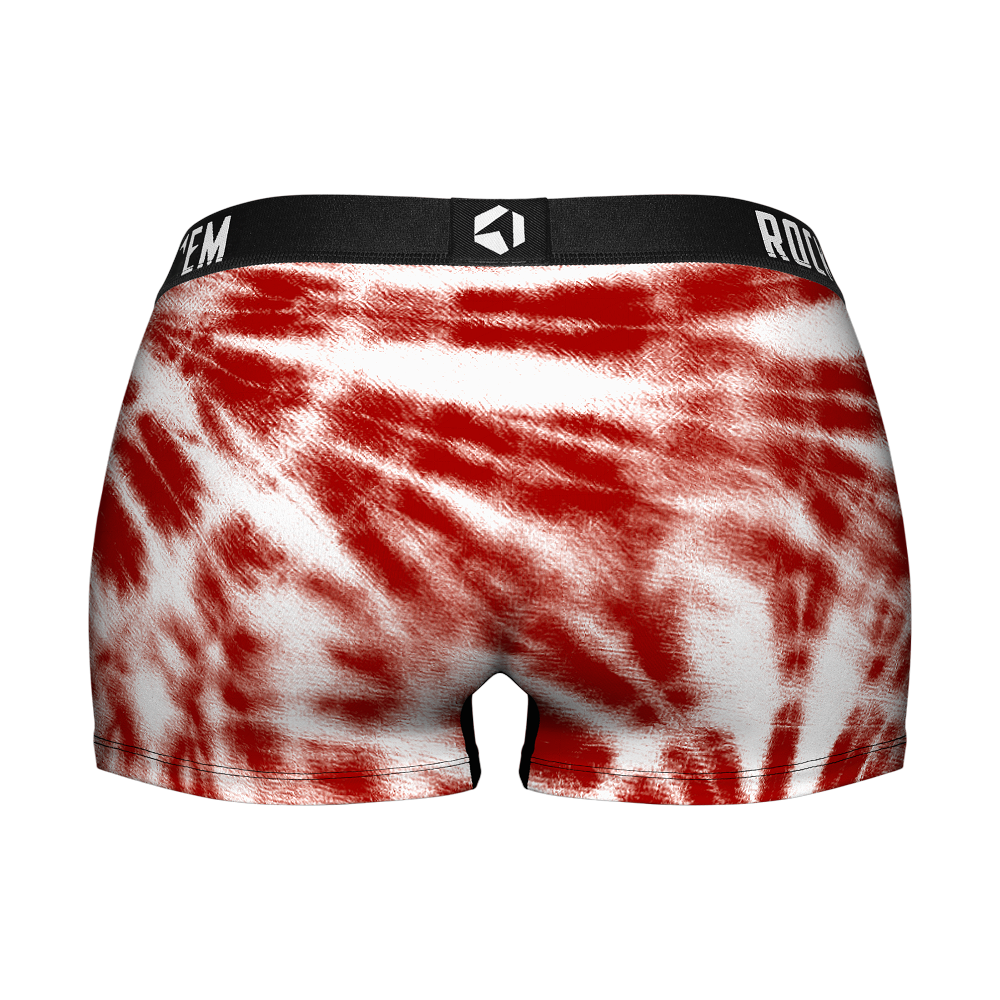 Women's Boy Shorts - Oklahoma Sooners - Team Tie Dye | Rock 'Em Socks
