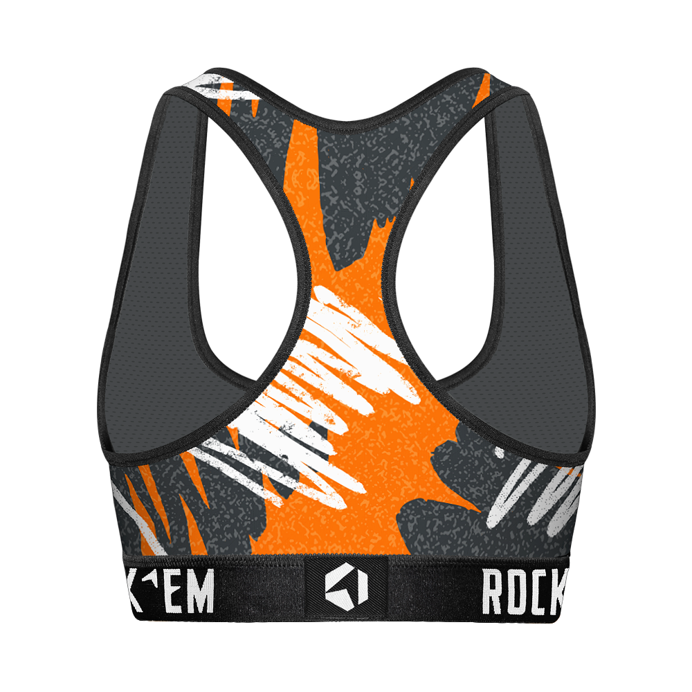 Women's Sports Bra - Texas Longhorns - Team Blast | Rock 'Em Socks 2