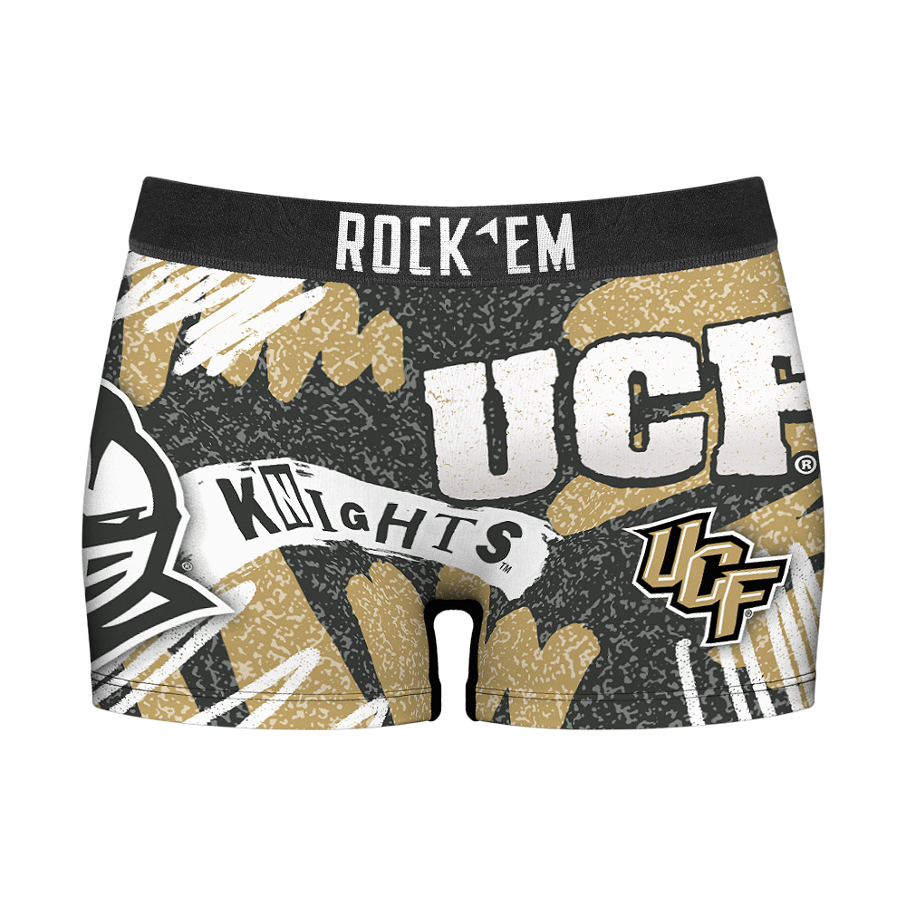 Women's Boy Shorts - UCF Knights - Team Blast | Rock 'Em Socks 1