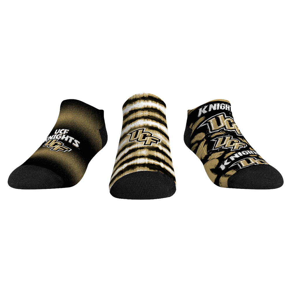 UCF Knights - Low Cut  - Make Some Noise (3-Pack) | Rock 'Em Socks