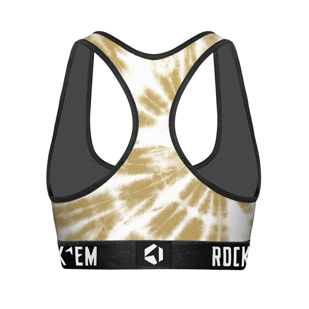 Women's Sports Bra - UCF Knights - Team Tie Dye | Rock 'Em Socks
