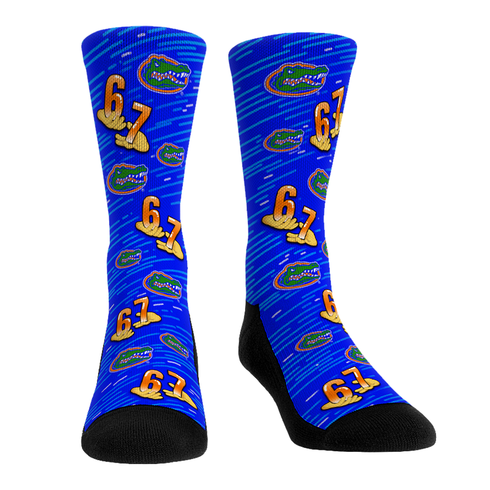 Florida Gators - Six Seven All-Over | Rock 'Em Socks 1