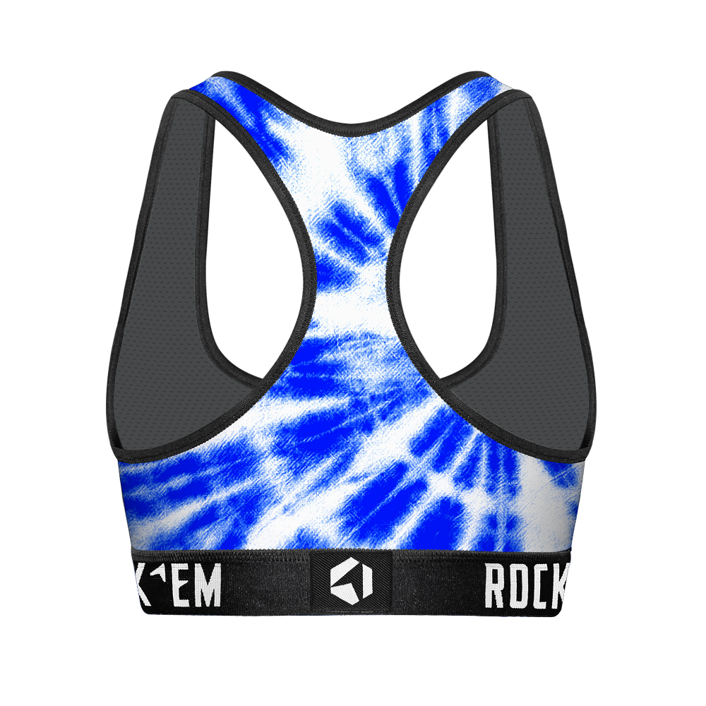 Women's Sports Bra - Florida Gators - Team Tie Dye | Rock 'Em Socks 2