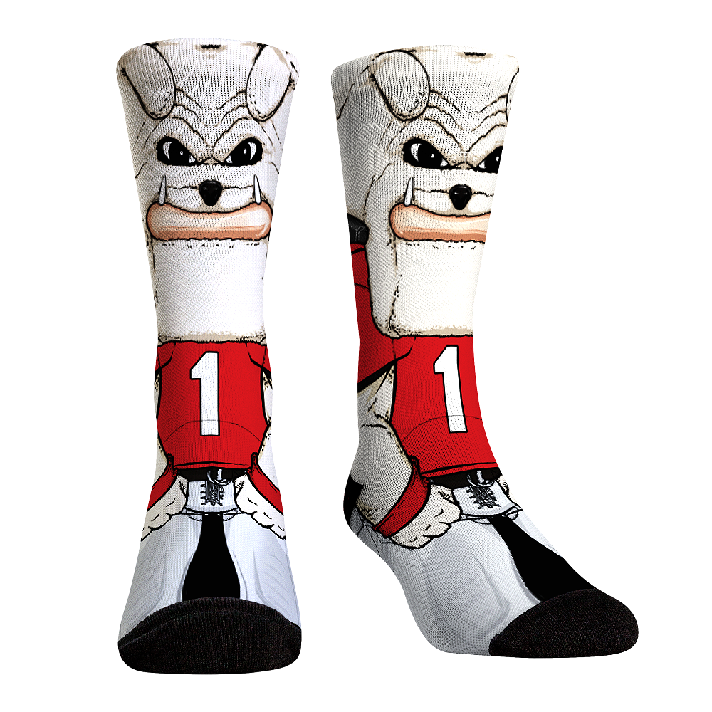 Georgia Bulldogs - HyperOptic Mascot | Rock 'Em Socks 1