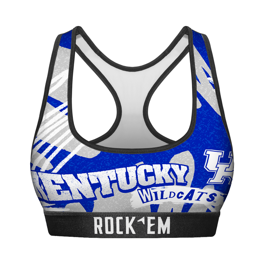 Women's Sports Bra - Kentucky Wildcats - Team Blast | Rock 'Em Socks