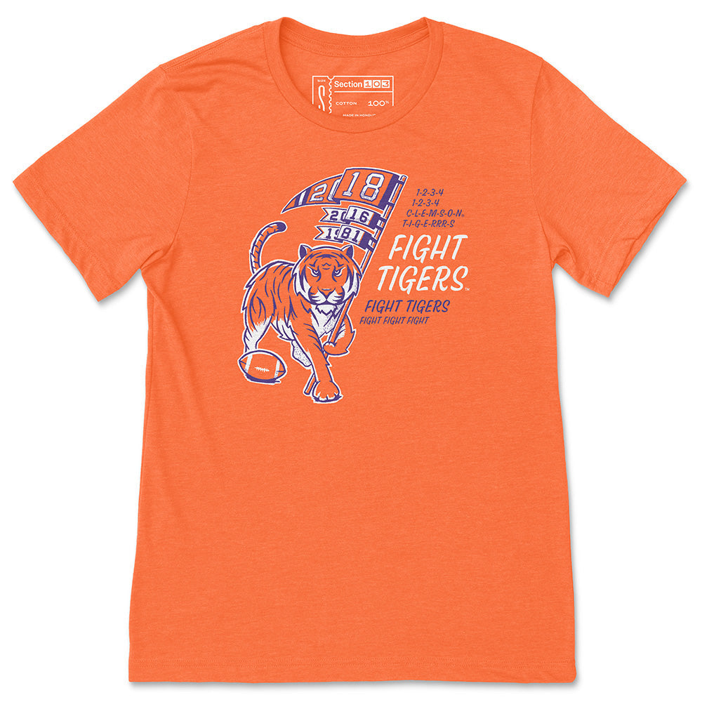 Clemson Cadence Count T-Shirt | Section 103