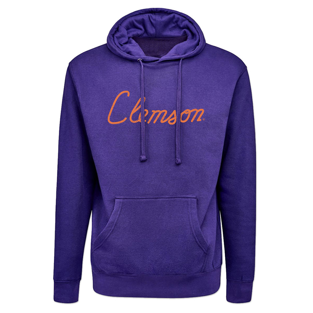 Clemson House Script Hoodie | Section 103