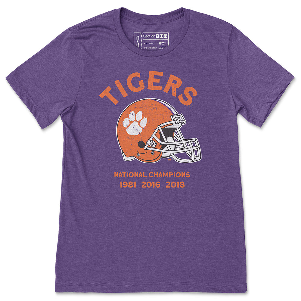 Clemson Football National Championships T-Shirt | Section 103