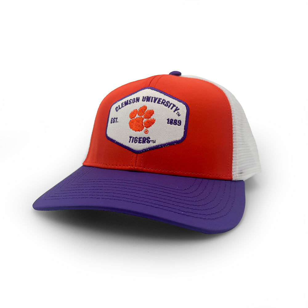 Clemson Patch Trucker Hat | Section 103