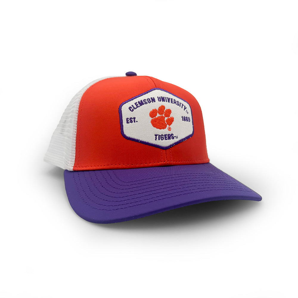 Clemson Patch Trucker Hat | Section 103