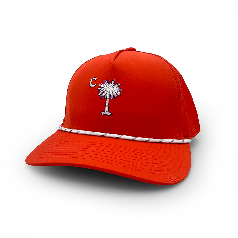 Clemson Palmetto Logo Rope Hat | Section 103