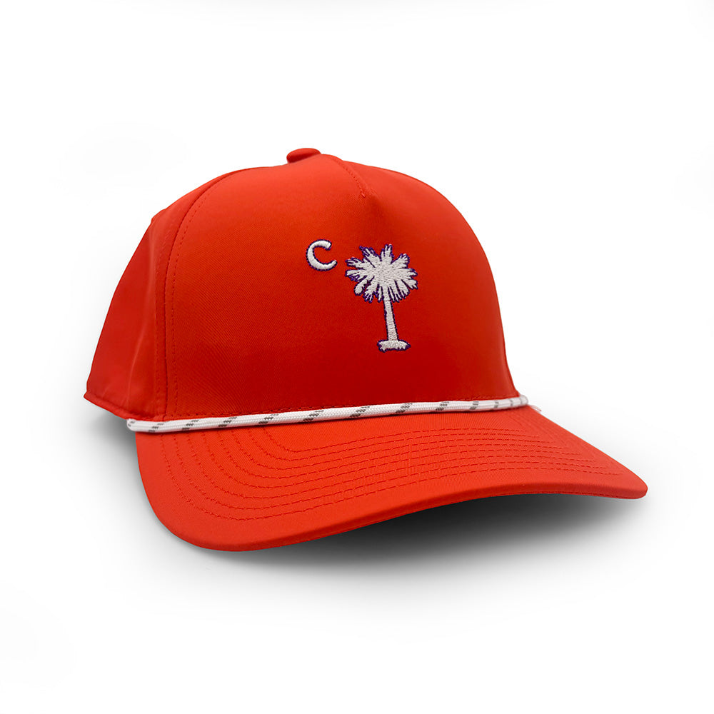Clemson Palmetto Logo Rope Hat | Section 103