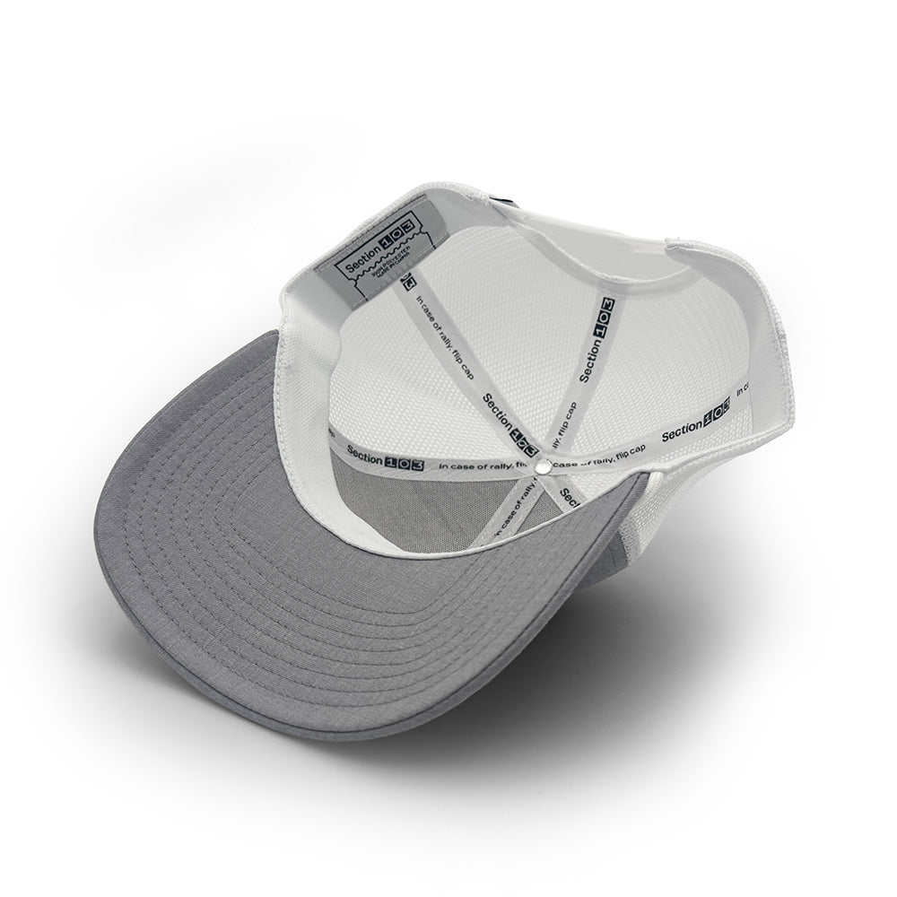 Clemson Logo Rope Trucker Hat | Section 103 4
