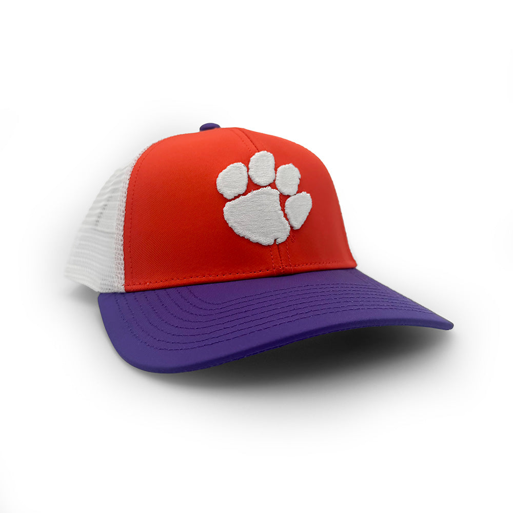 Clemson Logo Youth Trucker Hat | Section 103