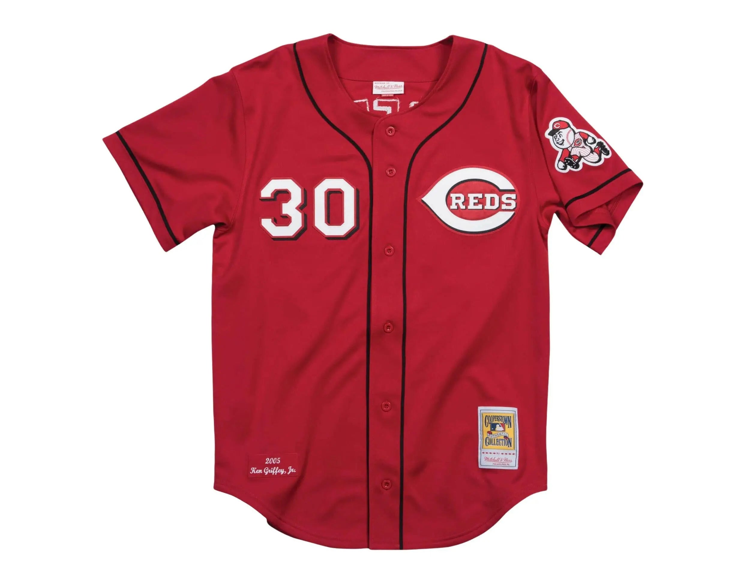 Mitchell & Ness Authentic Cincinnati Reds 2005 Ken Griffey Jr. Jersey 1