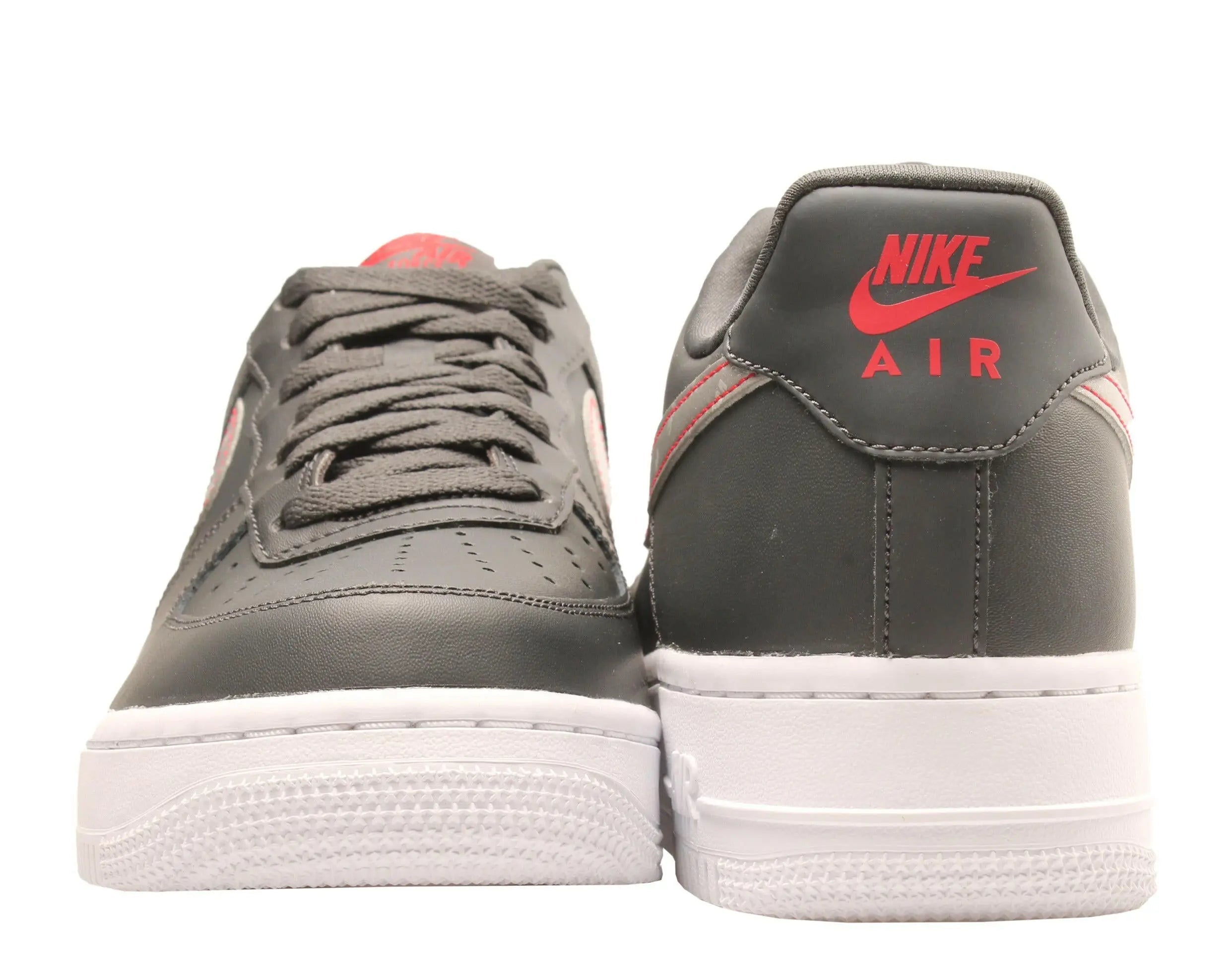 Nike Air Force 1 ’07 3M Men Basketball Shoes Anthracite/Silver 6