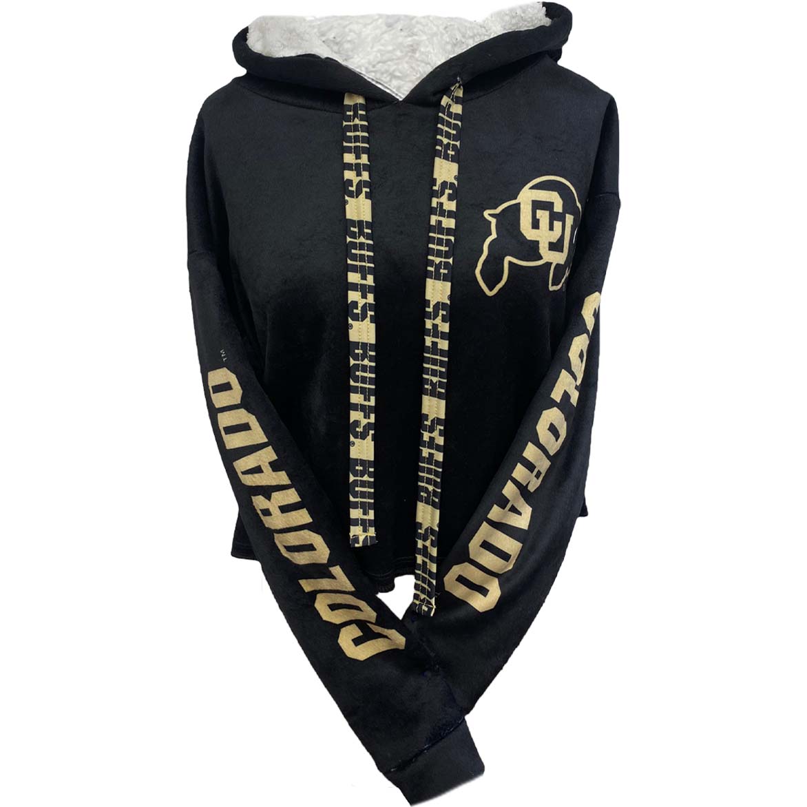 Colorado Boulder Varsity Furry Hoodie 6