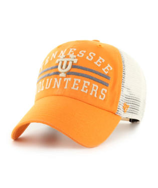 Tennessee Volunteers - Vin Vibrant Orange Highpoint Clean Up Hat, 47 Brand 1