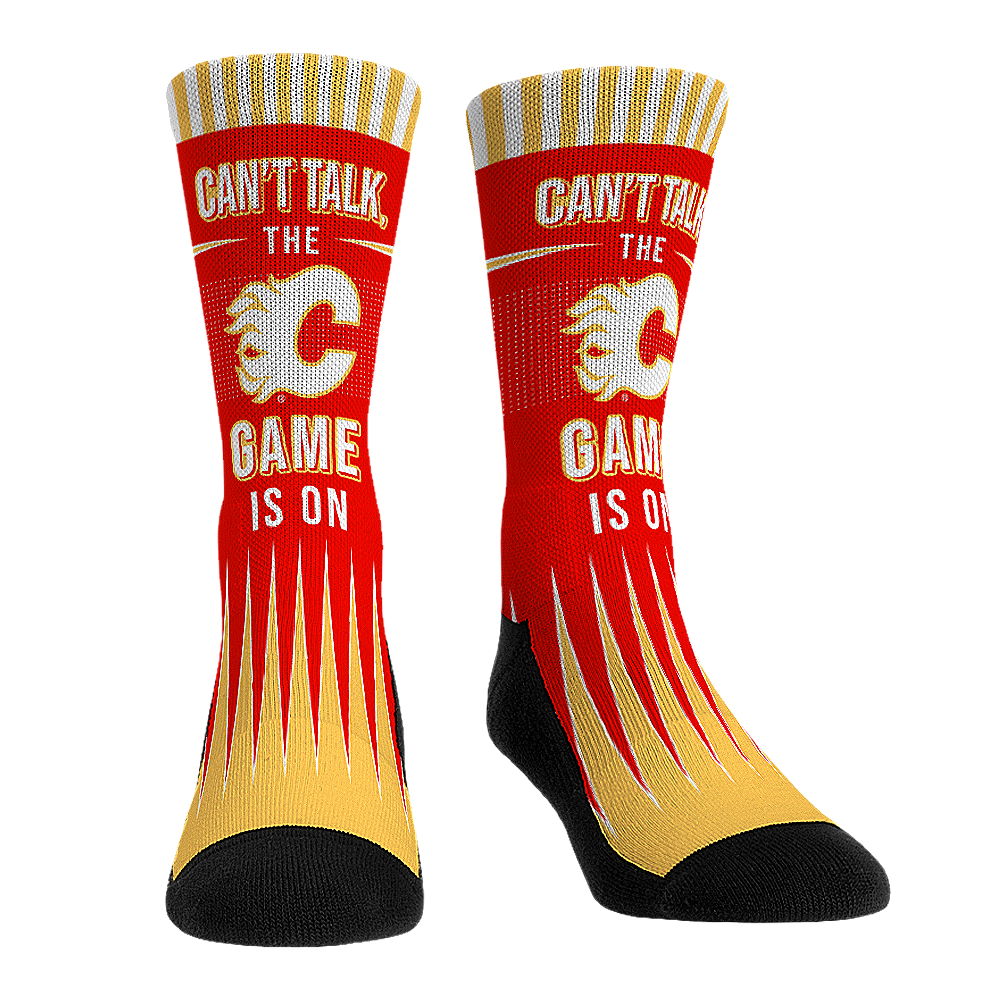 Calgary Flames - Can't Talk | Rock 'Em Socks