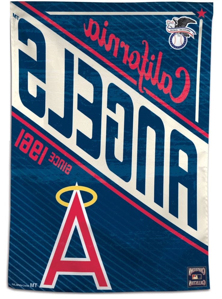 California Angels Flag Cooperstown Throwback House Banner