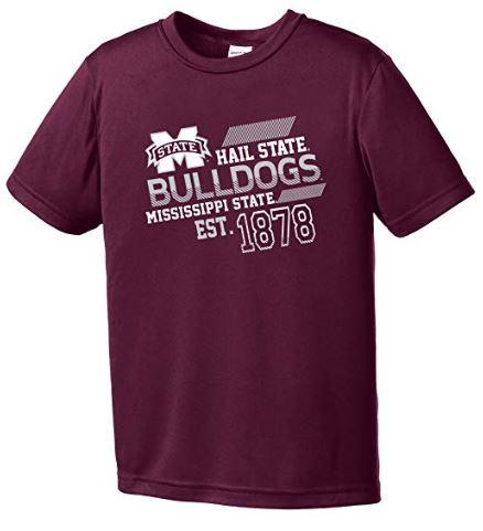 NCAA Mississippi State Bulldogs Youth Boys Offsides Short sleeve, Size Small 2