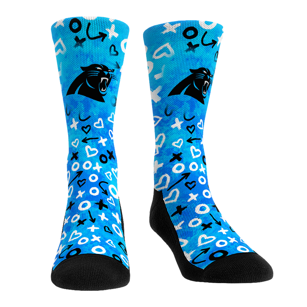 Carolina Panthers - Valentine's Day Hearts | Rock 'Em Socks 1