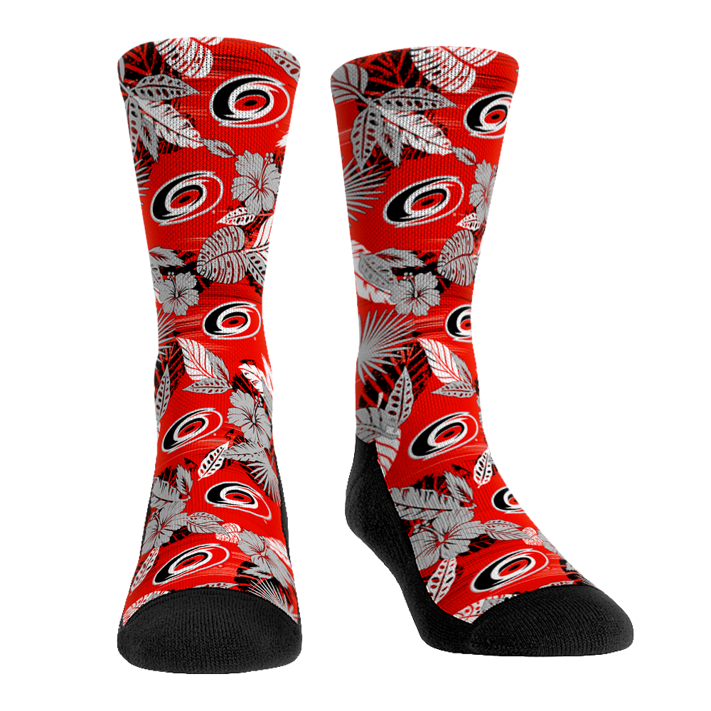 Carolina Hurricanes - Floral | Rock 'Em Socks